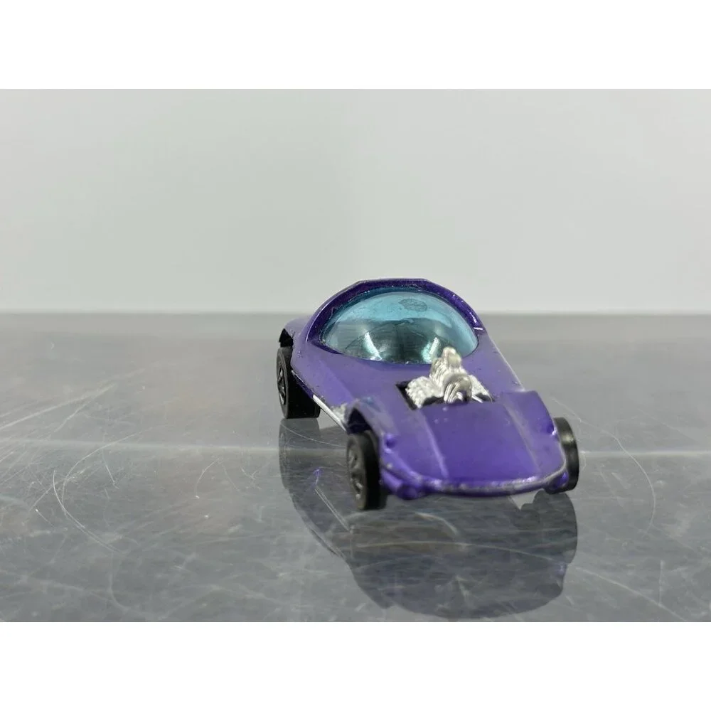Hot Wheels Redline Silhouette 1967 Purple Gray Interior Made In Hong Kong - Picture 2 of 8